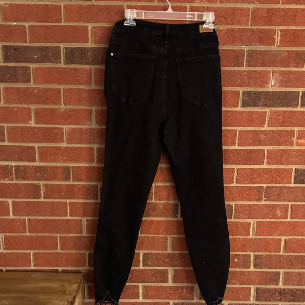 Judy Blue Los Angeles Skinny Dark Black Jeans - Picture 6 of 10